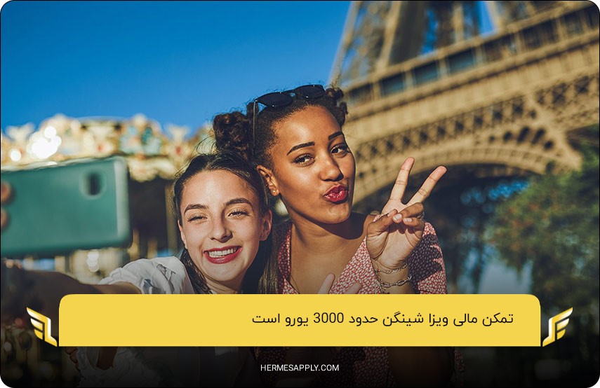 حداقل تمکن مالی برای ویزای شینگن؛ 3000 یورو برای 6ماه